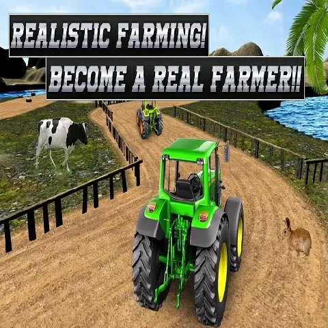 Real Tractor Farming Simulator : Heavy Duty Tractor